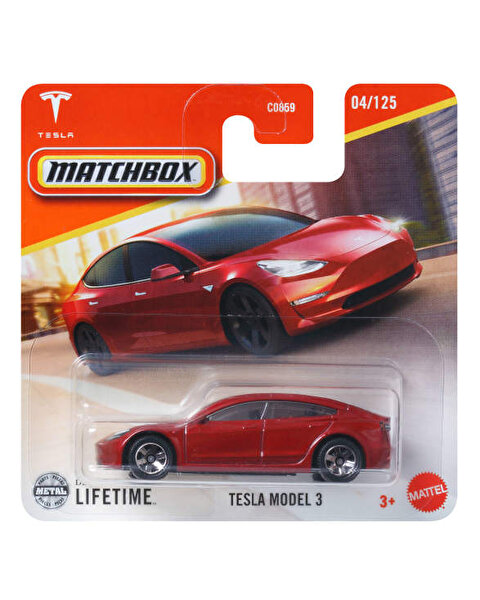 Matchbox Tekli̇ Arabalar Tesla Model 3 JBR41