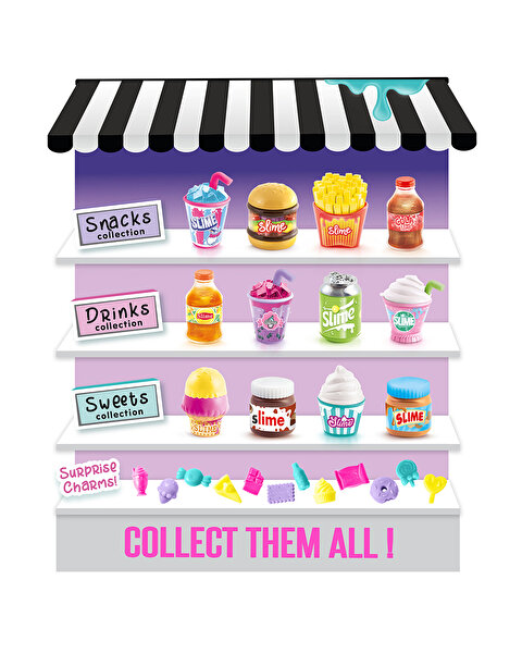 So Slime DIY Slimelicious Mi̇ni̇ Market Sepeti̇ Sweets Collection