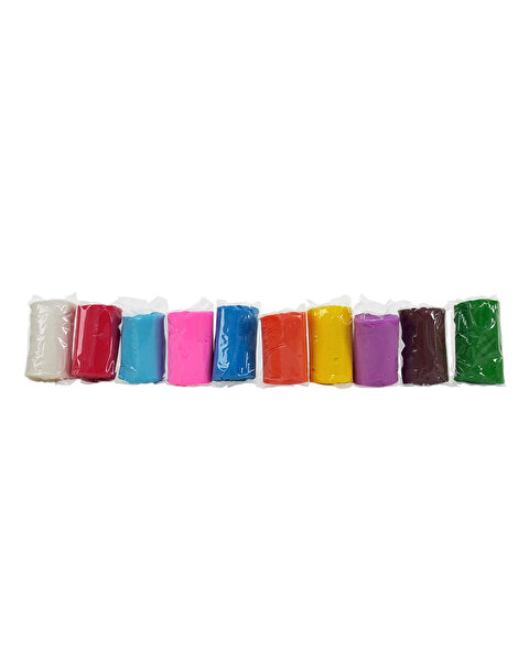 Kovalı 10 Renk Oyun Hamuru 1000 Gr. ve 6 Kalıp