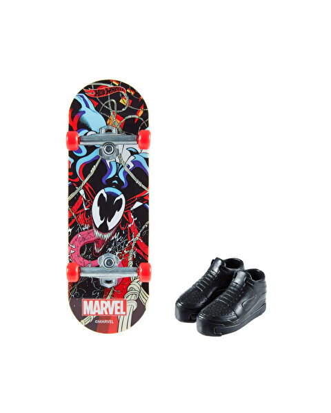 Hot Wheels Skate Parmak Kaykay Ve Ayakkabı Paketleri̇ Venom HNG25