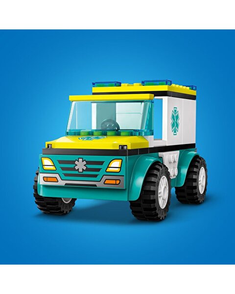 LEGO City Acil Ambulansı ve Snowboardcu 60403