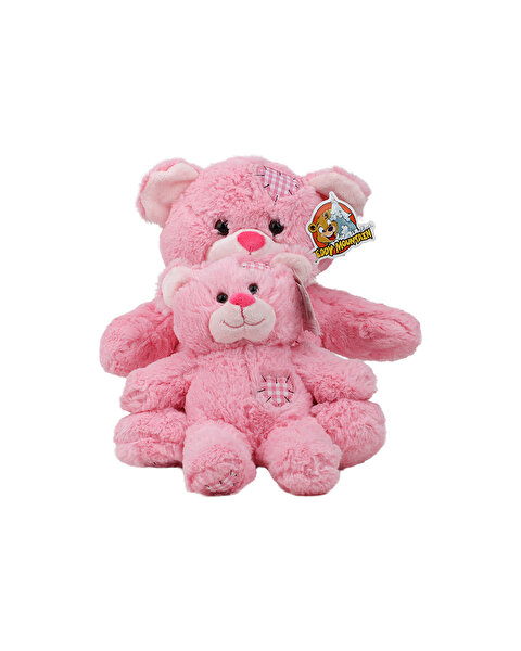 Pembe Yamalı Ayı Peluş 20 Cm