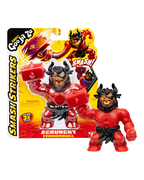Goojitzu Smash Strikers Figür Scrunchy Terrorbull