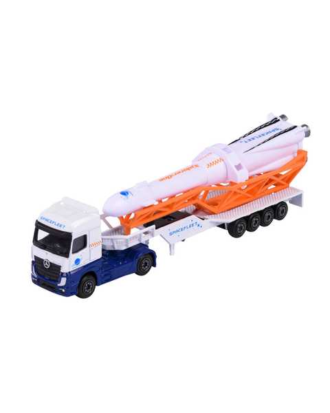 Majorette Transporter Serisi Mercedes Benz Actros Roket Taşıyıcı