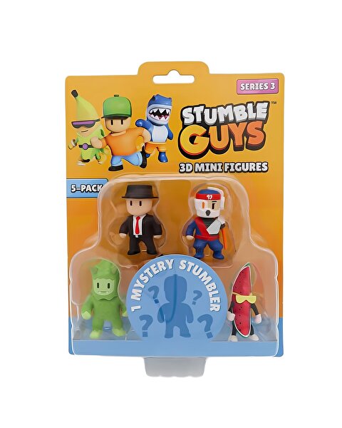 Stumble Guys 5'li Mini Figür Seti 3 S3 40025