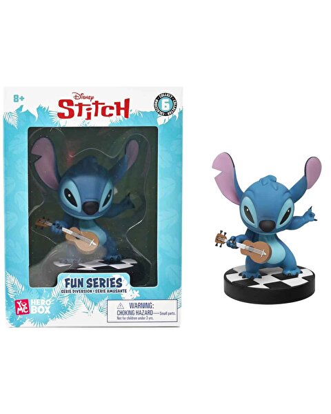 Stitch Hero Box Fun Serisi Figür Guitarist Stitch