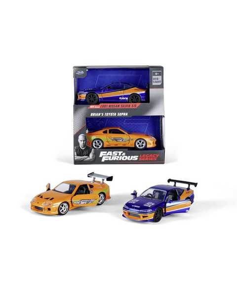 Jada 1:32 Ölçekli Araba Fast & Furious Legacy Series 2'li Paket