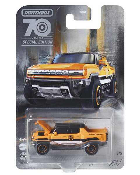 Matchbox 70. Yıla Özel Tekli Arabalar 2022 Hummer Ev HMV15
