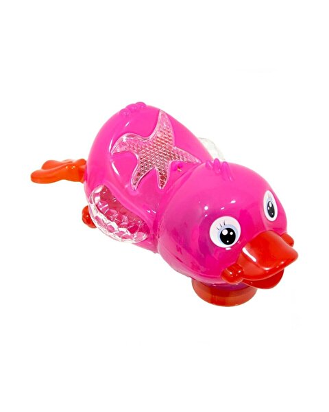 Pilli Işıklı Ördek Pembe