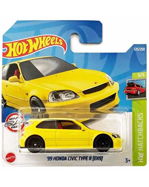 Hot Wheels Tekli Arabalar '99 Honda Civic Type R Ek9 HCT98