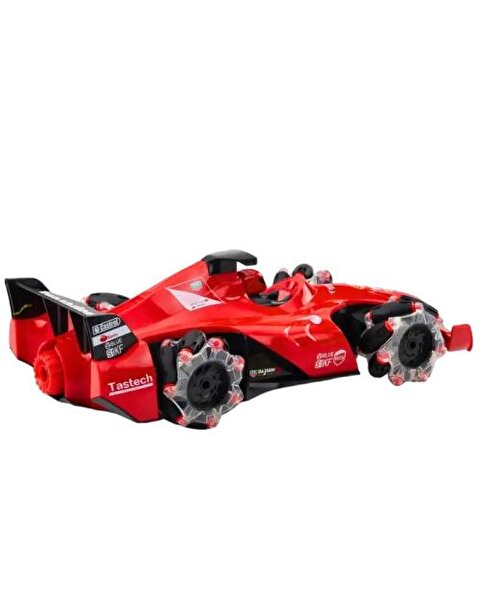 Formula 1 Spray Buhar Atan Uzaktan Kumandalı Kırmızı Araba