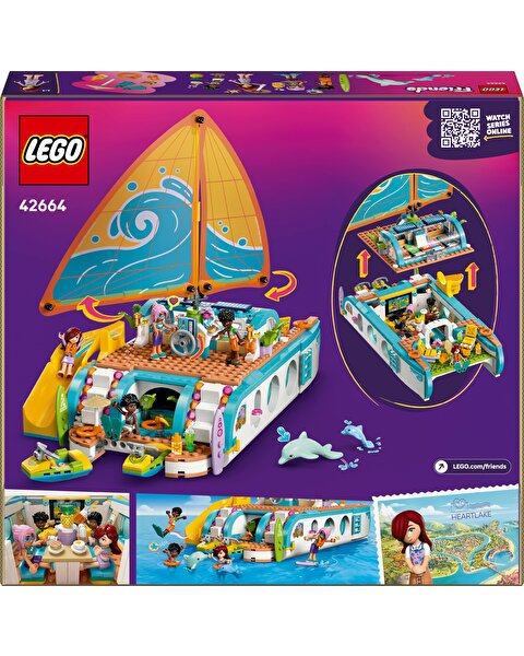 LEGO Friends Gezi Teknesi Macerası 42664