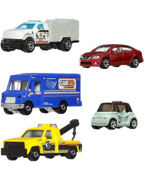 Matchbox Beşli Araba Seti Mbx Metro JJP48