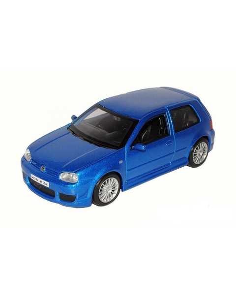 1:24 Ölçekli Mavi Volkswagen Golf R32