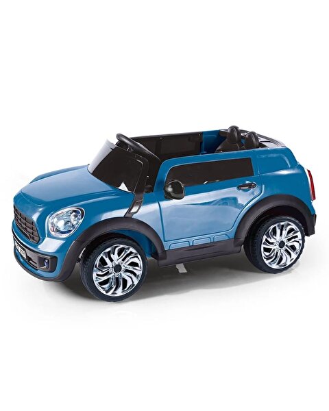 Dolu Oyuncak Ride On Kumandalı 12 Volt Akülü Araba Mavi