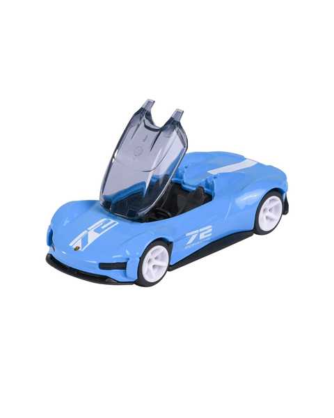 Majorette Porsche Deluxe Metal Model Araba Porsche Vision Gran Turismo Mavi