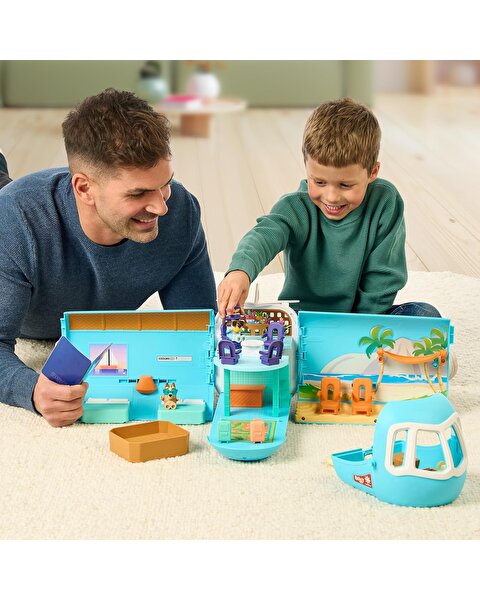 Bluey 3'ü 1 Arada Dönüşen Uçak Oyun Seti