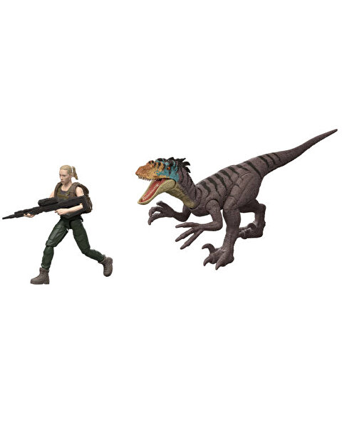 Jurassic World Zora Bennett ve Velociraptor Figür Paketi JGB84