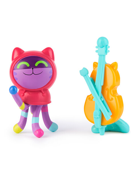 Gabby’s Dollhouse Daniel James DJ Catnip & Cello Figür ve Aksesuar Seti