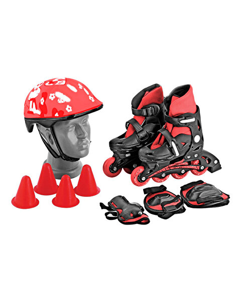 Altis Koruyuculu Paten Seti M 35/38 Beden Kırmızı