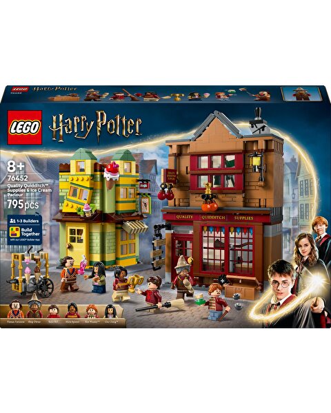 LEGO Harry Potter Kaliteli Quidditch Malzemeleri ve Dondurma Salonu 76452