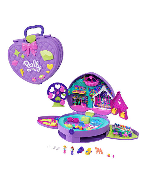 Polly Pocket Lunapark Sırt Çantası Oyun Seti̇