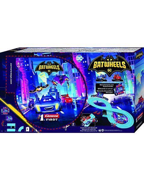 Carrera First Batwheels Aksiyon Zamanı Yarış Pisti Seti