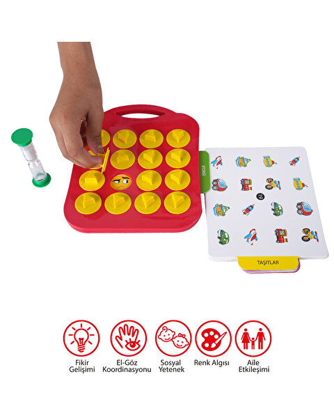 Memory Match Eğlenceli Hafıza Eşleştirme Kutu Oyunu
