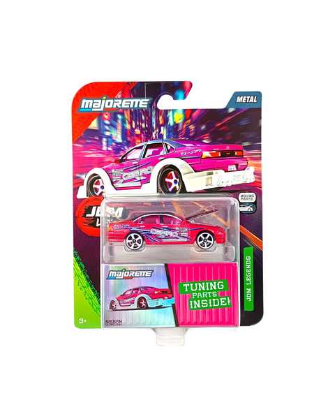 Majorette JDM Legends Deluxe Araba 1:64 Nissan Cefiro A31 Pembe