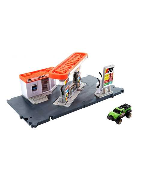 Matchbox Aksiyon Sürücüleri Oyun Seti Benzin İstasyonu GVY84
