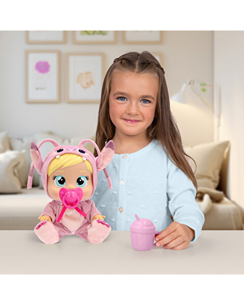 Cry Babies Love and Care Angel Kostümlü Bebek