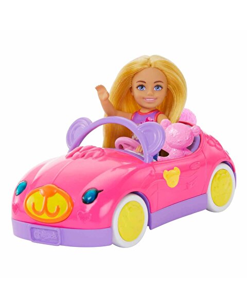 Barbie Chelsea Ayıcık Temalı Arabası HXN05