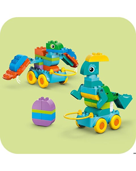 LEGO Duplo 3’ü 1 Arada Tekerlekli Dinozorlar 10451