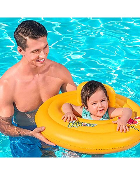 Bestway 3 Halkalı Oturaklı Bebek Simidi 69 Cm