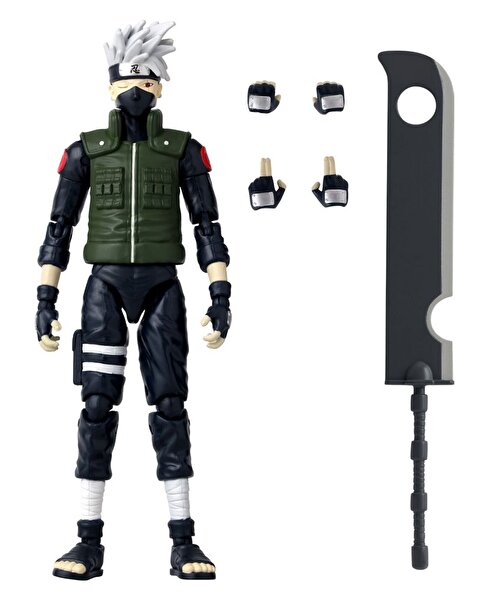 Naruto Anime Hatake Kakashi 4 Büyük Ninja Savaşı Figürü 16 cm