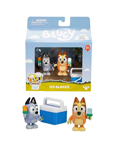Bluey 2’li Aksesuarlı Figür Seti Ice Blocks