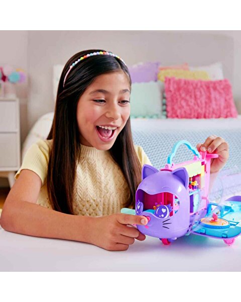 Polly Pocket Minik Kedi Hava Yolları Oyun Seti HWP19