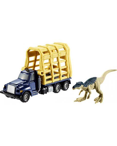 Matchbox Jurassic World Dinozor Taşıyıcı Araçlar Therizinosaurus Trailer HBH91
