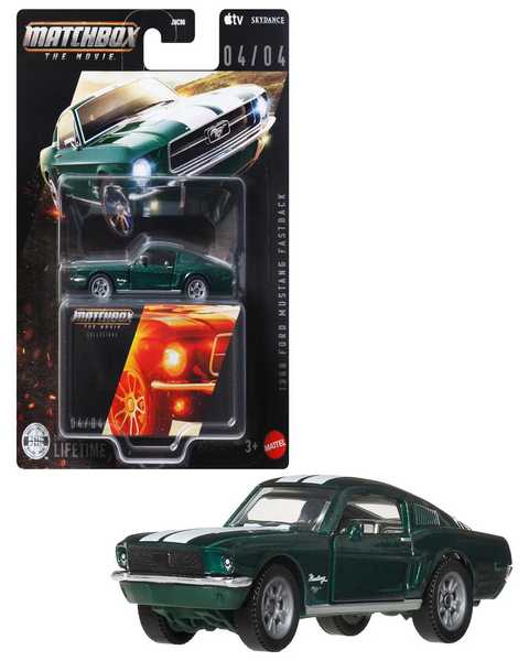 Matchbox The Movie Film Araçları 1968 Ford Mustang Fastback JND40