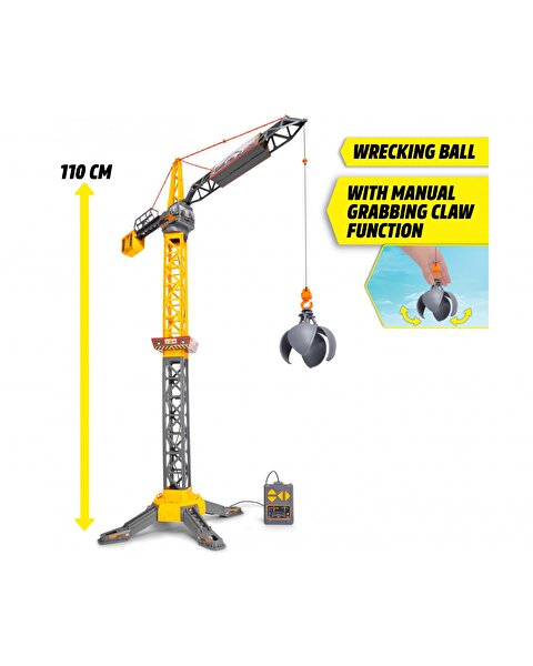 Dickie Uzaktan Kumandalı Mighty Crane Vinç