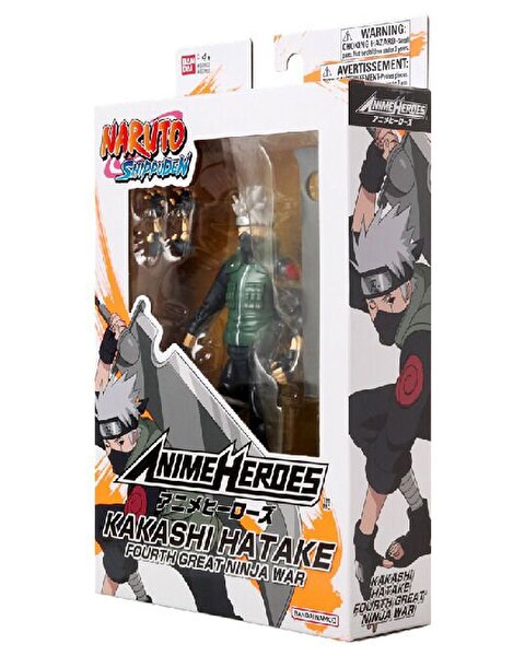 Naruto Anime Hatake Kakashi 4 Büyük Ninja Savaşı Figürü 16 cm