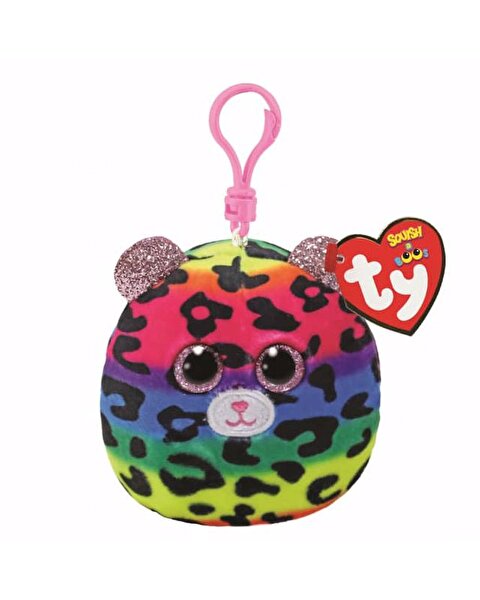 TY Dotty Leopar Squishy Anahtarlık