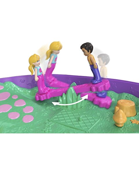 Polly Pocket Çanta Olabilen Micro Oyun Setleri Hedgehog Mom & Baby JBJ91