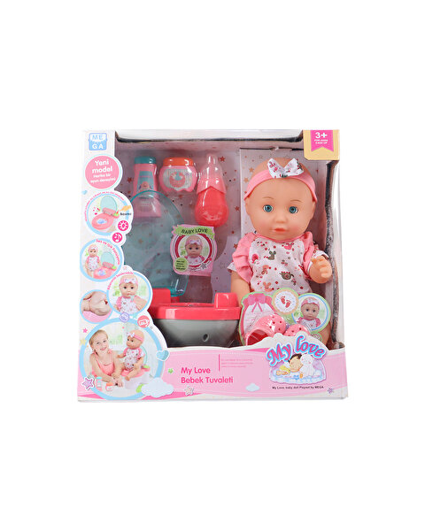 Babydoll My Sweet Love Tuvalet Eğitimi Seti Pembe