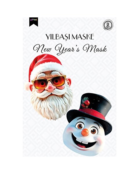 2'li Yılbaşı Maske Seti