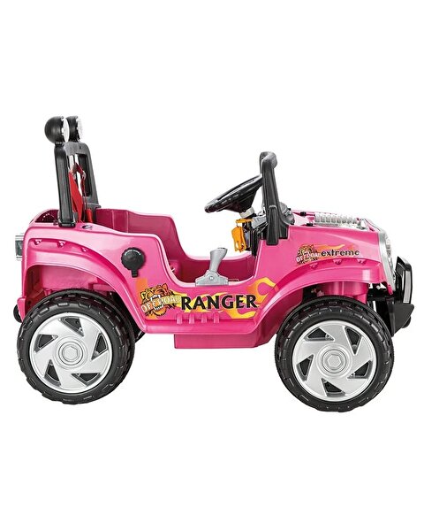 Pilsan Ranger 12V Akülü Kumandalı Araba Metalik Pembe