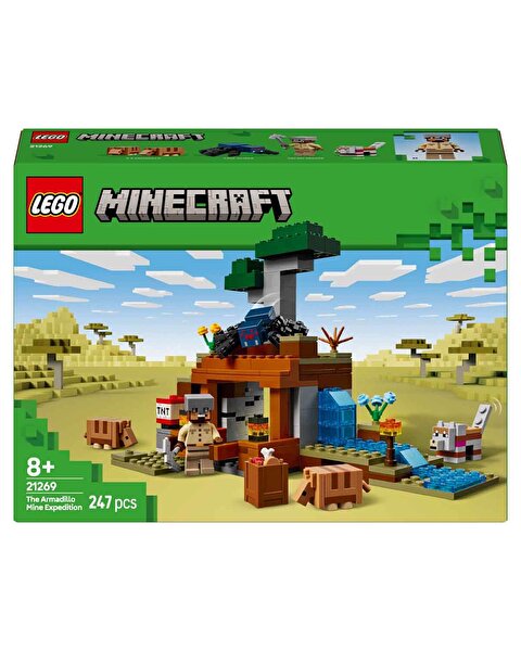 LEGO Minecraft Armadillo Maden Keşfi 21269