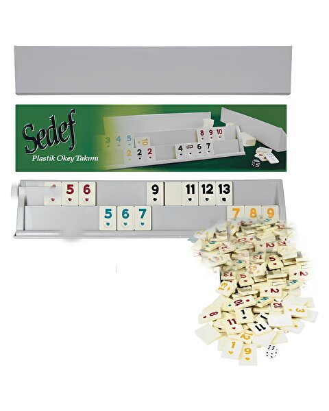 Plastik Okey Takımı
