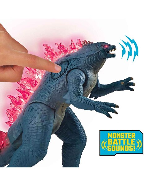 Godzilla ve Kong Sesli Işıklı Figür Mega Hat Ray Gozdilla 33 Cm