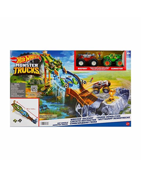 Hot Wheels Monster Trucks Heyecanlı Yarışlar Oyun Seti HGV12